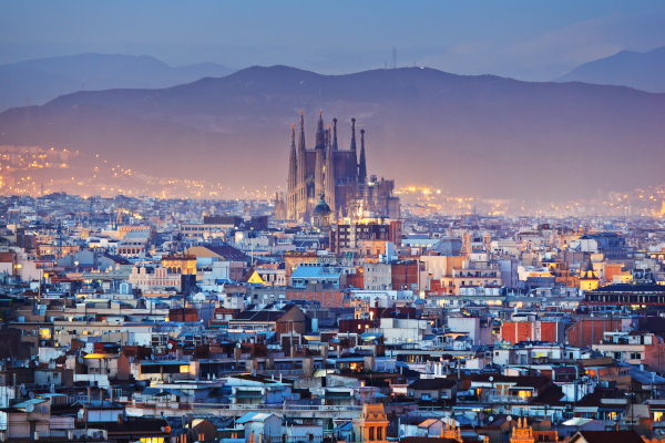 Barcelona Sagrada Família al capvespre